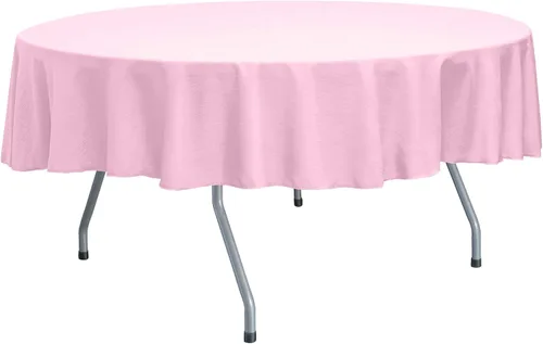 Miniatura 14 de ULTIMATE TEXTILE Mantel redondo reversible Shantung Satin Majestic de 72 pulgadas, color verde salvia