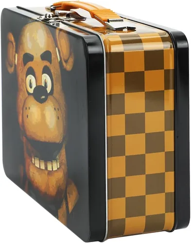 Miniatura 2 de Bioworld Five Nights At Freddy's Freddy Fazbear - Bolso de estaño negro, Multi colorido