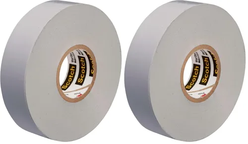 Miniatura 8 de 3M Scotch Cinta eléctrica de codificación de colores de vinilo de 35, 3/4 pulgadas x 66 pies, 10 rollos, violeta, certificado CSA, certificación UL