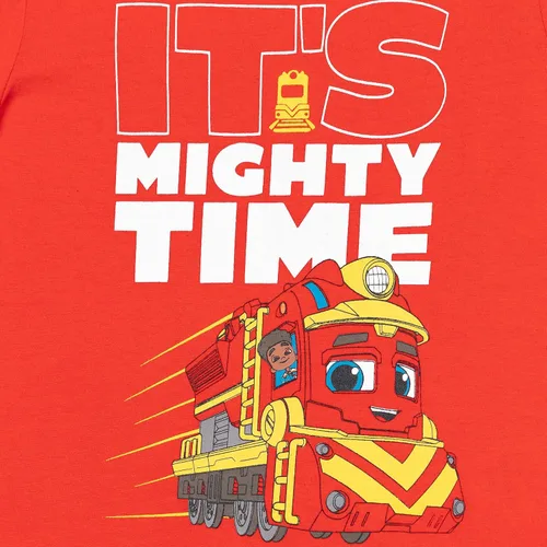Miniatura 4 de Mighty Express Nate Brock Milo - Camiseta de manga corta para niños (2 unidades)