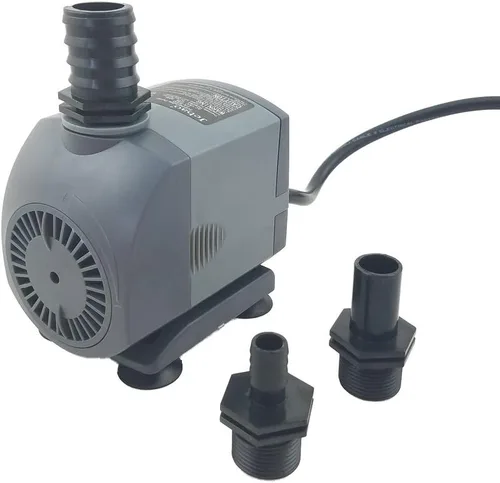 Miniatura 7 de Jebao Bomba sumergible de fuente para hidroponía, acuaponía, cascada, estanque de peces (FA-2000F, 530GPH)
