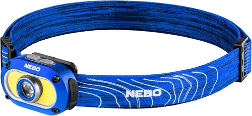 Miniatura 10 de NEBO MYCRO 250 Lámpara de cabeza recargable 250 lúmenes, 3 modos de luz, resistente al agua, correa ajustable, lámpara de cabeza súper brillante