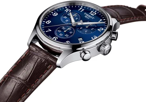 Miniatura 4 de Tissot Mens Chrono XL Stainless Steel Casual Watch Brown