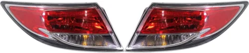 Miniatura 7 de KarParts360 Conjunto de luz trasera exterior para Mazda 6 2009 10 11 12 2013 reemplazo del tipo de bombilla del lado del pasajero para MA2805108