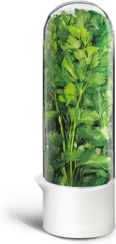 Conservador de hierbas para refrigerador, protector de hierbas para refrigerador, botella de conservación de verduras para cilantro, menta, perejil,