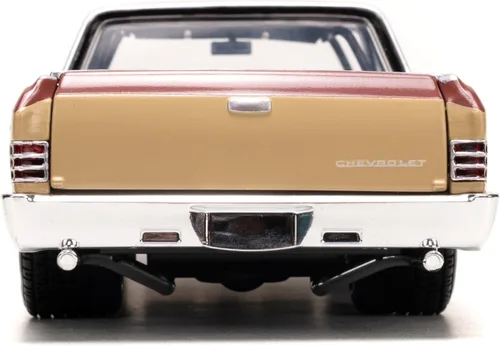 Miniatura 4 de Jada Looney Tunes 1:24 1967 Chevy El Camino - Coche fundido a presión y figura del diablo de Tasmania de 2.75 pulgadas, juguetes para niños y adultos