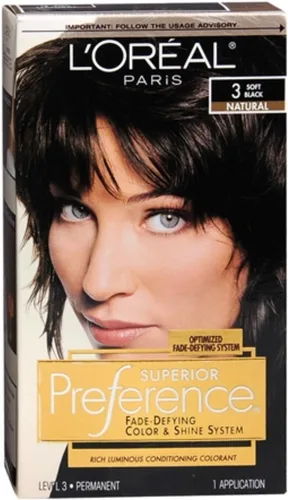 Miniatura 41 de L'Oreal Paris Superior Preference Fade-Defying + Shine - Tinte permanente para el cabello, rubio rosado medio 8RB, paquete de 1, tinte para el 8RB