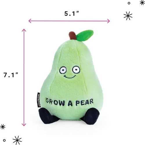Miniatura 2 de Punchkins Pera de Peluche - Cría una Pera Linda de Peluche Fruta, Regalo para Amantes de la Comida, Peluche de Comida para Regalar Cultivar una pera