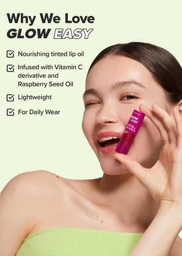 Miniatura 6 de I DEW CARE Set de crema de ojos y aceite de labios con vitamina - 2 para brillar Tratamiento facial, caja de regalo incluida, aspecto de piel