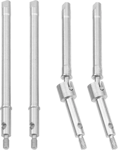Miniatura 3 de ShareGoo - Eje de transmisión CVD delantero y trasero de acero inoxidable compatible con Axial SCX24 90081 AXI00001 AXI00002 AXI00004 AXI00005