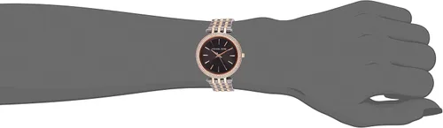 Miniatura 4 de Michael Kors MK3584 Darci - Reloj de pulsera para mujer, color gris y oro rosa