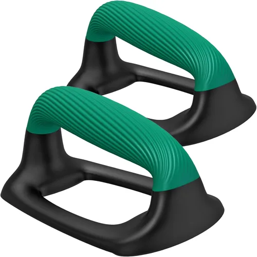 Miniatura 10 de Kipika Barras para Flexiones, Soportes de Flexiones con Mango de Plástico Suave Engrosado, Base Estable y Antideslizante, Mangos para Flexiones A