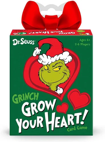 Funko Pop! Dr. Seuss - Juego de cartas Grinch Grow Your Heart