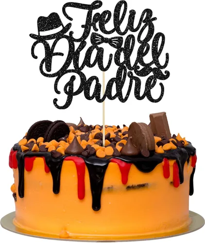 Miniatura 17 de 36 adornos para cupcakes con purpurina azul para el Día del Padre, el mejor papá de la historia, #1 Dad Love Papa Cake Pick Decoraciones para Feliz