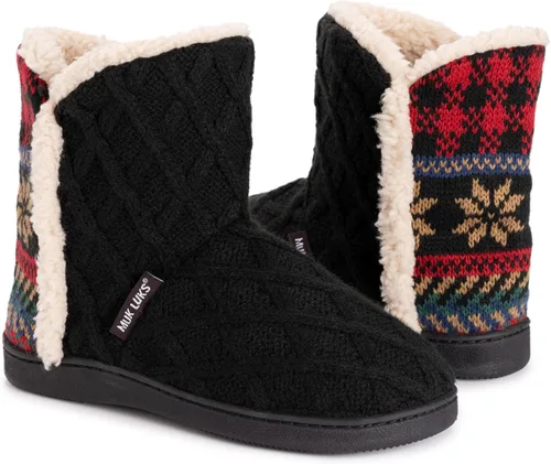 Miniatura 7 de MUK LUKS Pantuflas Cheyenne para mujer
