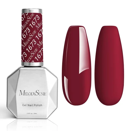 Miniatura 12 de MelodySusie Esmalte de uñas de gel grueso color rosa nude, 0.5 fl oz removible con remojo UV LED Funny Bunny esmalte de gel rosa, regalo de Navidad