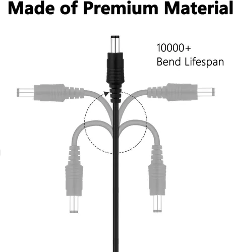 Miniatura 6 de Adaptador de 12V 1A Max 2A Salida de fuente de alimentación 100mA ~ 2000mA Compatible con Yamaha PA-130 Piano Digital Piano Portátil Serie Cargador