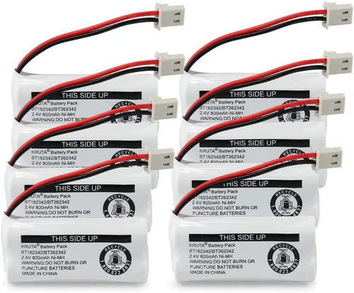Miniatura 10 de Baterías para teléfono inalámbrico BT162342, BT262342 compatible con BT183342, BT283342, BT166342, BT266342, VTech CS6114, CS6419, CS6719 at&T
