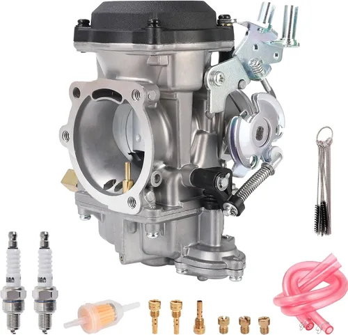 Carburador CV40 para Harley Davidson HD Sportster XL883 XL1200/Softail/Touring/Dyna & FXR/Road King Carb 27421-99 27490-04 27465-04 (con filtro de