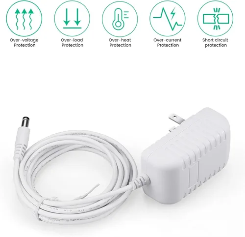 Miniatura 6 de Cable de alimentación DuetSoothe de 5 V para Graco Simple Sway – Reemplazo del cargador Snugapuppy de 6 V para Fisher Price, Ingenuity Swing, 10