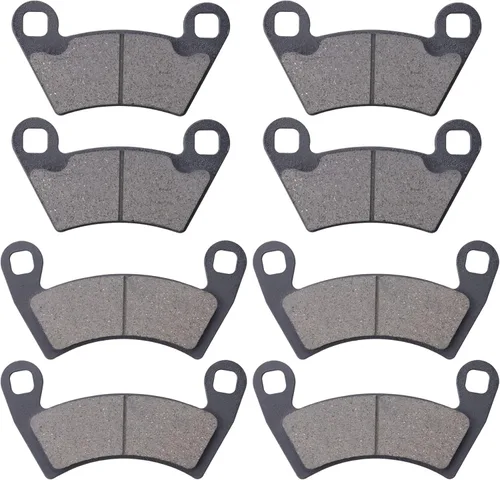 JINGKE Pastillas de Freno Delantero y Trasero para Polaris Ranger 700/800/900 y RZR 900/800