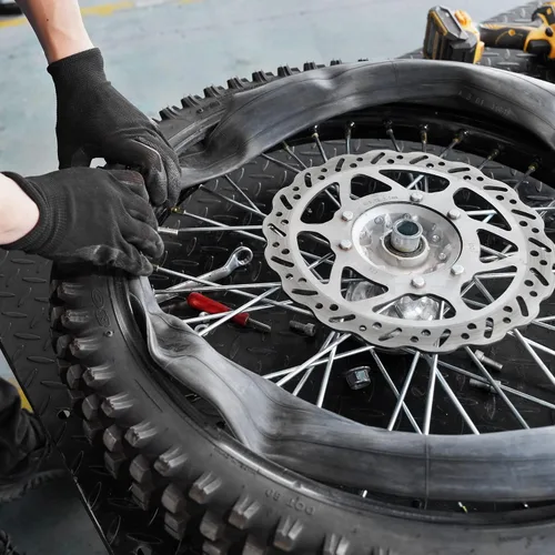 Miniatura 3 de Paquete de 2 tubos interiores de repuesto 2.75/3.00-19 70/100-19 para CRF KLX TTR125 KX100 Pit Dirt Bike Motocross, TR4 vástago de válvula recto