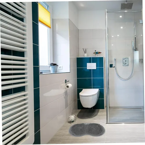 Miniatura 3 de Healifty 1 limpiador sin pies para baño, ducha, almohadilla multifuncional de limpieza de pies, diseño de TPE para espalda y masaje cómodos