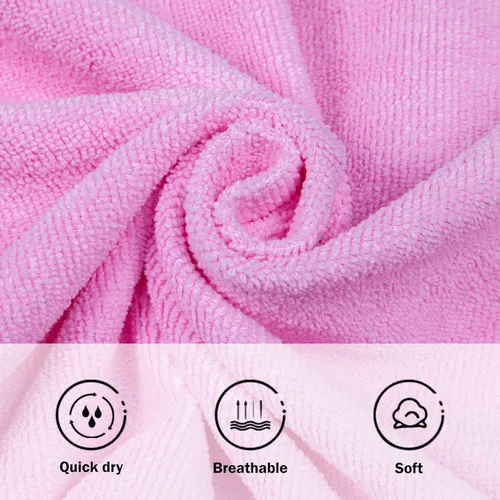 Miniatura 6 de MissShorthair Toalla Poncho para niños, toalla de playa con capucha para niña y niño, poncho de surf, bata de baño, toalla de baño de microfibra