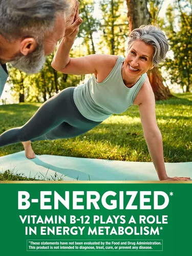 Miniatura 4 de Nature's Truth Vitamina B12 500 mcg 120 tabletas Suplemento vegano, sin OMG y sin gluten