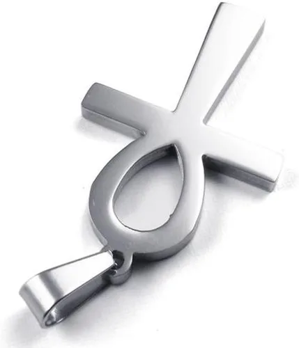 Miniatura 3 de Collar de acero inoxidable con colgante de pájaro Firebird para motorista, cadena de 45,7 a 26.3in