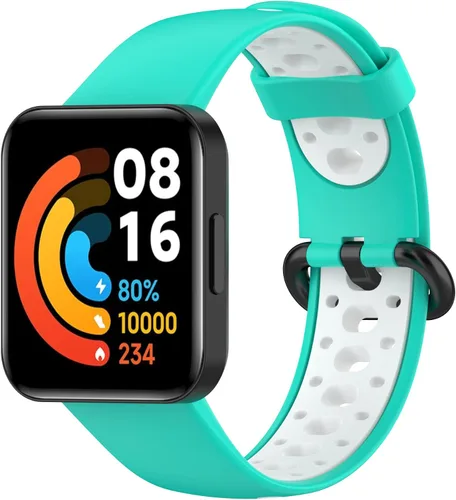 Miniatura 12 de Senter Correa de repuesto deportiva de silicona suave para reloj inteligente Redmi Watch 2 Lite