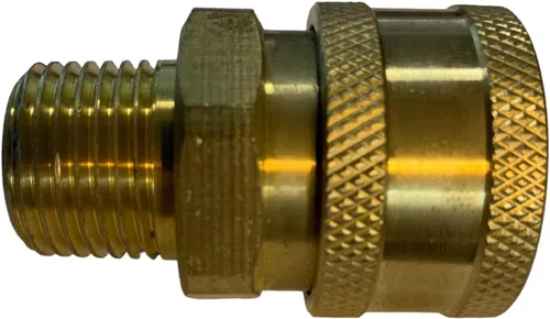 Miniatura 2 de Limpiador de lavadora a presión 1/4 NPT macho acoplador de enchufe de conexión rápida, compatible con General D10002 D10073