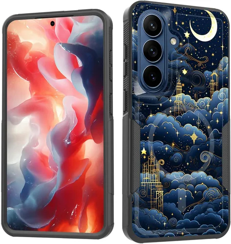 Miniatura 32 de Funda magnética para Galaxy A16 5G, [compatible con MagSafe] [protección contra caídas de grado militar] Funda resistente a prueba de golpes