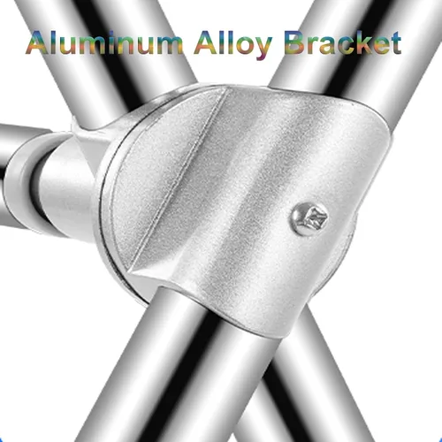 Miniatura 3 de Estante de secado plegable para interiores y exteriores, estante de secado de ropa resistente, estante retráctil de acero inoxidable, estante