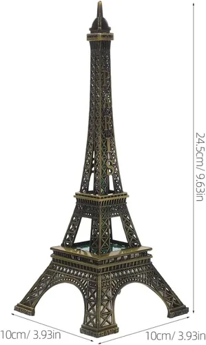 Miniatura 9 de Torre de luz LED, decoración de torre Eiffel, luz nocturna luminosa para dormitorio y escritorio, modelo de referencia creativo, regalo único
