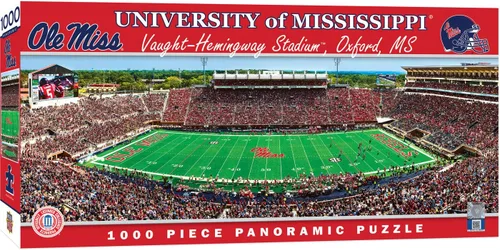 Miniatura 39 de MasterPieces Rompecabezas de 1000 piezas – NCAA Texas A&M Aggies vista panorámica del estadio de fútbol americano, divertido para adultos y familia