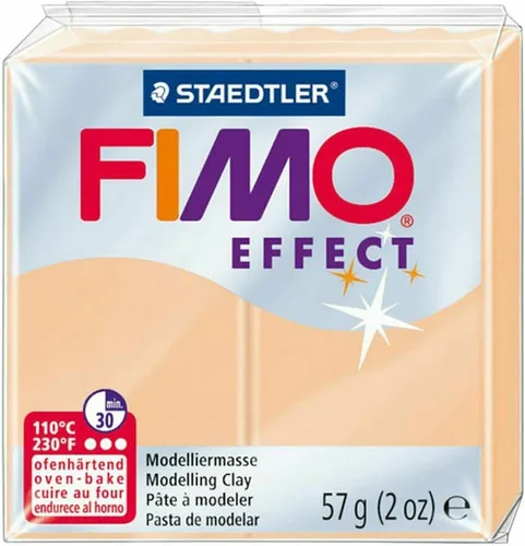 Miniatura 4 de FIMO Soft & Effect - Arcilla polimérica para modelar horno, 2.01 oz, juego de 6 colores, tonos suaves