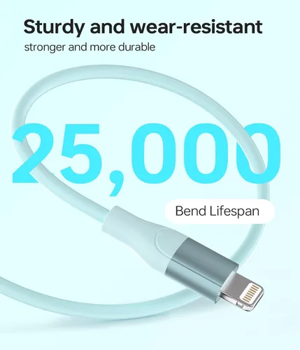 Miniatura 4 de Cable USB C a Lightning de Apple, paquete de 3 cargadores de iPhone de 6 pies con certificación MFi de carga rápida tipo C a Lightning, cable