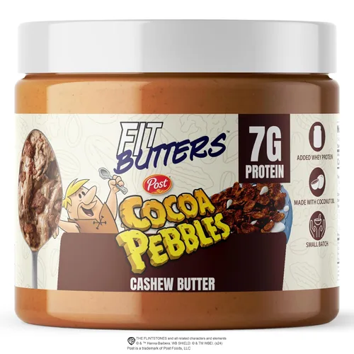 Miniatura 19 de FIt Butters Rory's Cookie Monster Madness (Galletas y Crema de Galleta Mantequilla de Anacardo), Mantequilla de Nueces con Proteína Añadida y Aceite