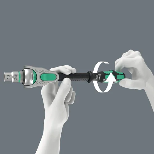 Miniatura 5 de Wera - 5003500001 Zyklop 8000 A Llave de trinquete, 1/4 pulgadas