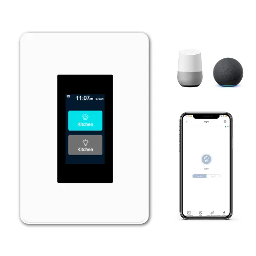 Miniatura 9 de LANBON Interruptor de luz inteligente L9 LCD: mira lo que controlas de un vistazo, pantalla activada por movimiento y luz automática inteligente