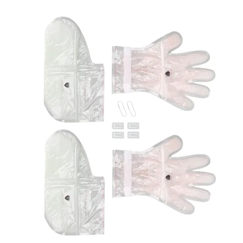 Miniatura 3 de Mascarillas hidratantes para manos y pies, mascarillas hidratantes intensivas para manos y pies, talón agrietado seco para manos, set de regalo