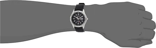 Miniatura 5 de Casio Serie MTPS120L Reloj analógico unisex 100M WR Caja de acero inoxidable Análogo de 3 manecillas (HR, Min, SEC) Indicación de la fecha