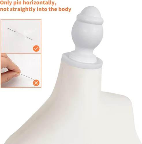 Miniatura 2 de Maniquí femenino con forma de torso para vestidos, soporte de trípode para costura, cuerpo de maniquí para exhibición de ropa y joyería