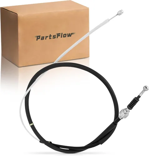 PartsFlow Cable de freno de estacionamiento de emergencia trasero para el lado del conductor o del pasajero para 1999-2010 VW Volkswagen Beetle para