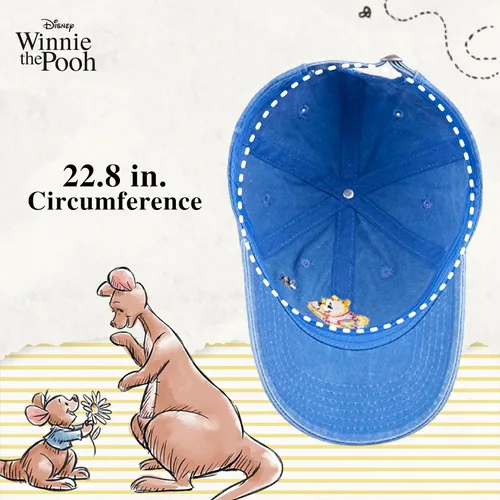 Miniatura 5 de Disney Winnie The Pooh Dad Hat, Adjustable Cotton Baseball Cap with Curved Brim