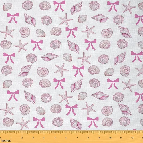 Miniatura 13 de Rustic Flowers Indoor Outdoor Fabric,Retro Floral Soft Flannel Polyester No Stretch Farmhouse Style Crafts & Sewing Supplies DIY Fabrics,1 Yard