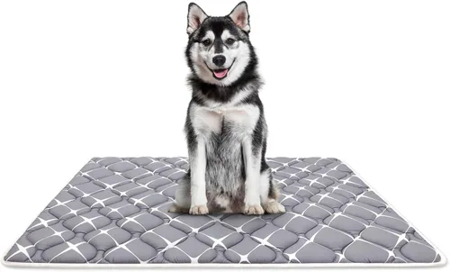 Miniatura 25 de Bubble bear - Tapete para jaula de perro ultra suave, lavable y antideslizante para perros pequeños, medianos y grandes, de color oscuro