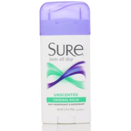 Miniatura 10 de Sure Desodorante 2.7 oz Original Solid Regular (Paquete de 6)