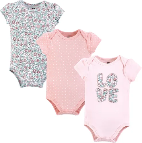 Miniatura 137 de Hudson Baby baby-girls Cotton Bodysuits 3-pack
